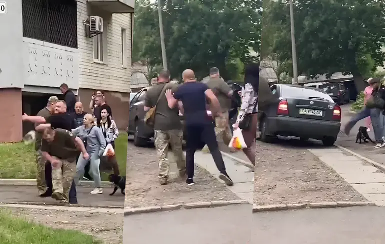 Напад на військових ТЦК у Черкасах: чоловікам загрожує до 5 років тюрми