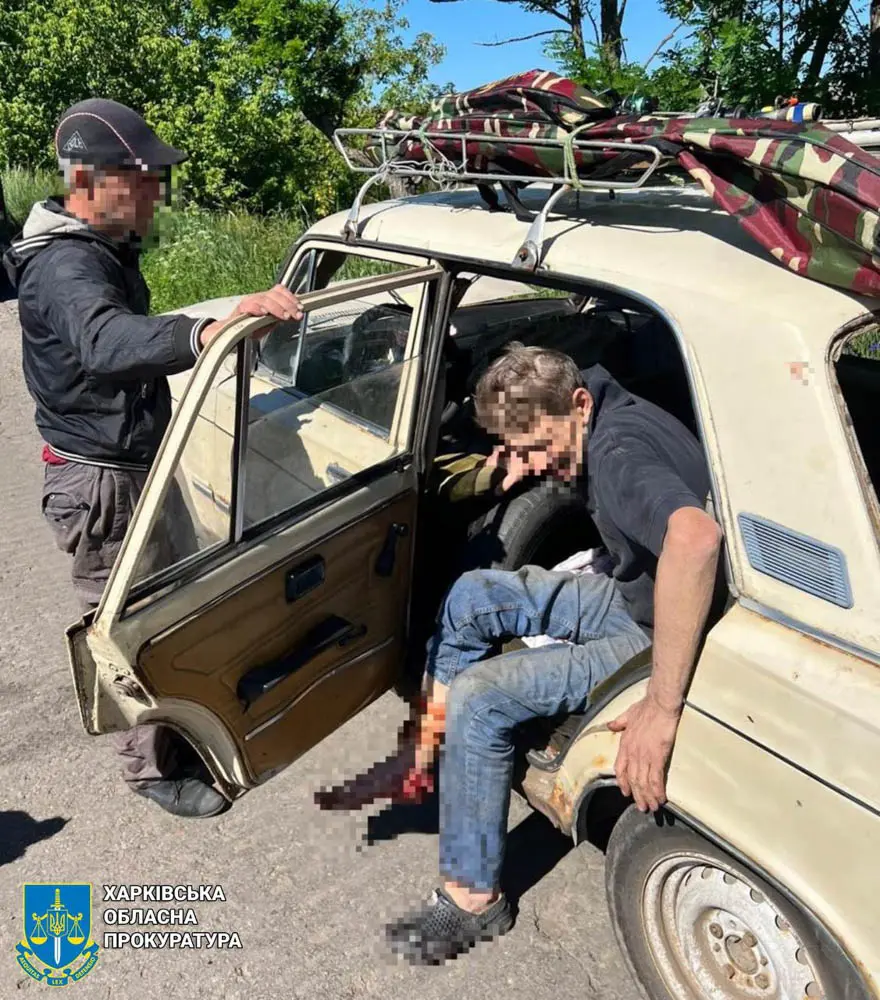 На Харківщині автомобіль підірвався на міні: поранено двох чоловіків