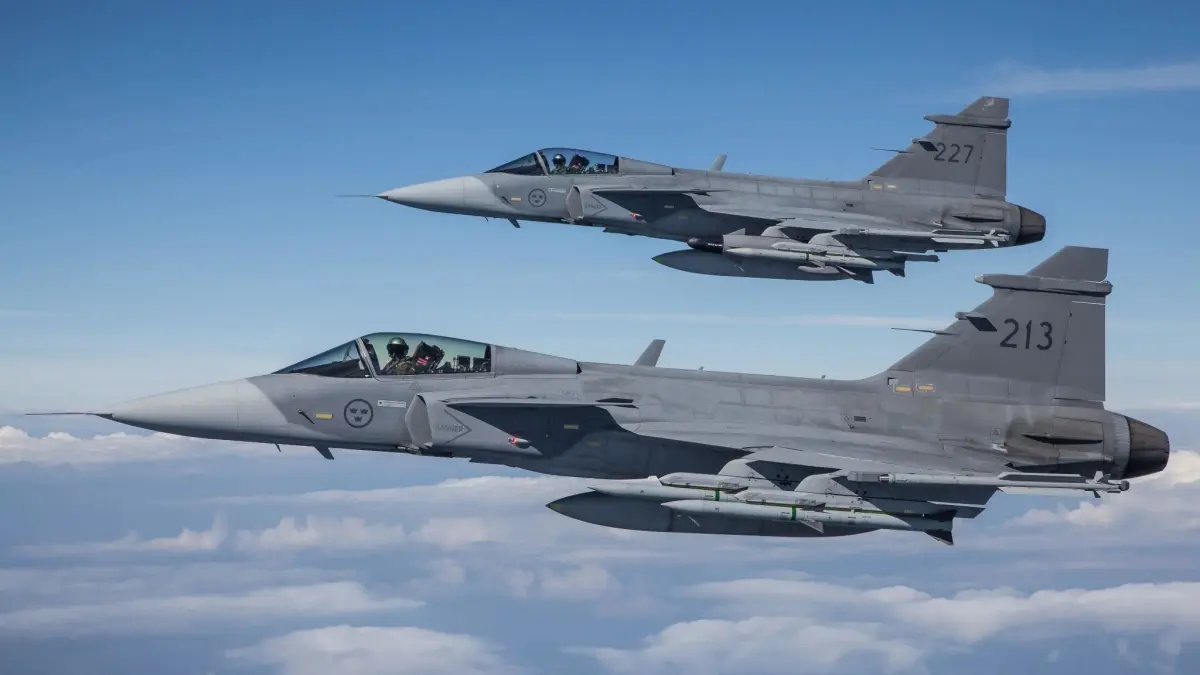 "Работа продолжается". В Швеции прокомментировали возможную отправку Украине Gripen