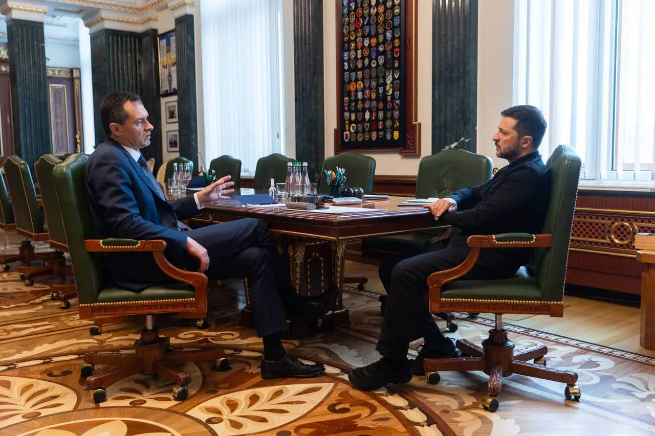 Зеленський прийняв у Києві посла в ЄС на тлі зміни уряду