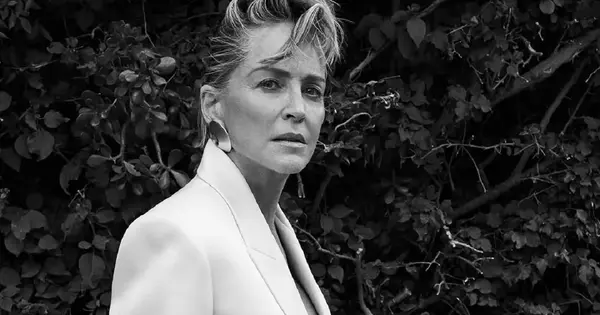 Шероун Стоун знялась для Vogue у костюмі львівської дизайнерки Марії Гладиш