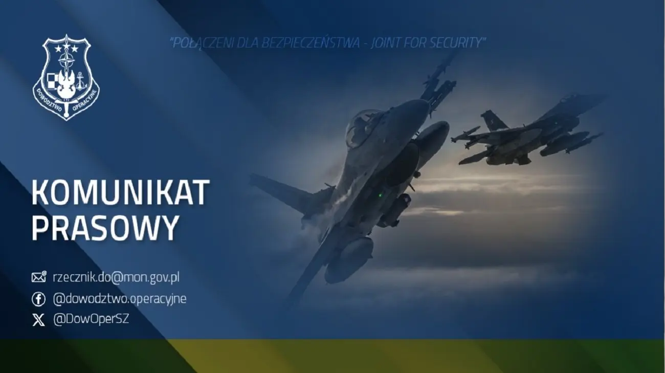 Під час комбінованої атаки РФ на Україну Польща підняла авіацію