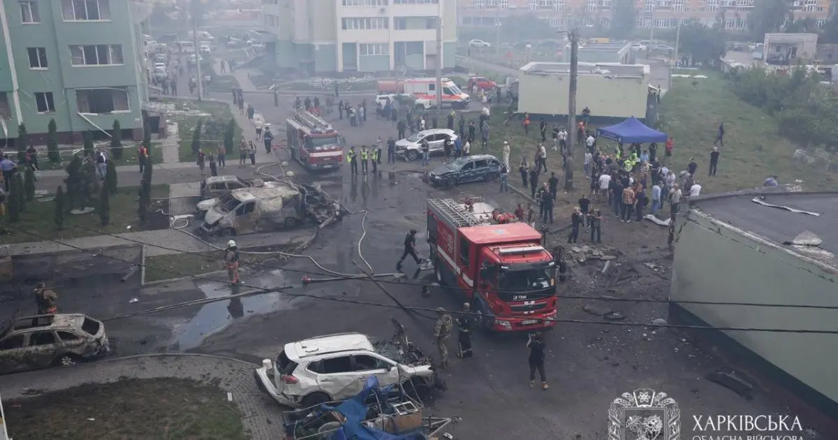 Кількість поранених внаслідок авіаудару по Харкову продовжує зростати, постраждало немовля