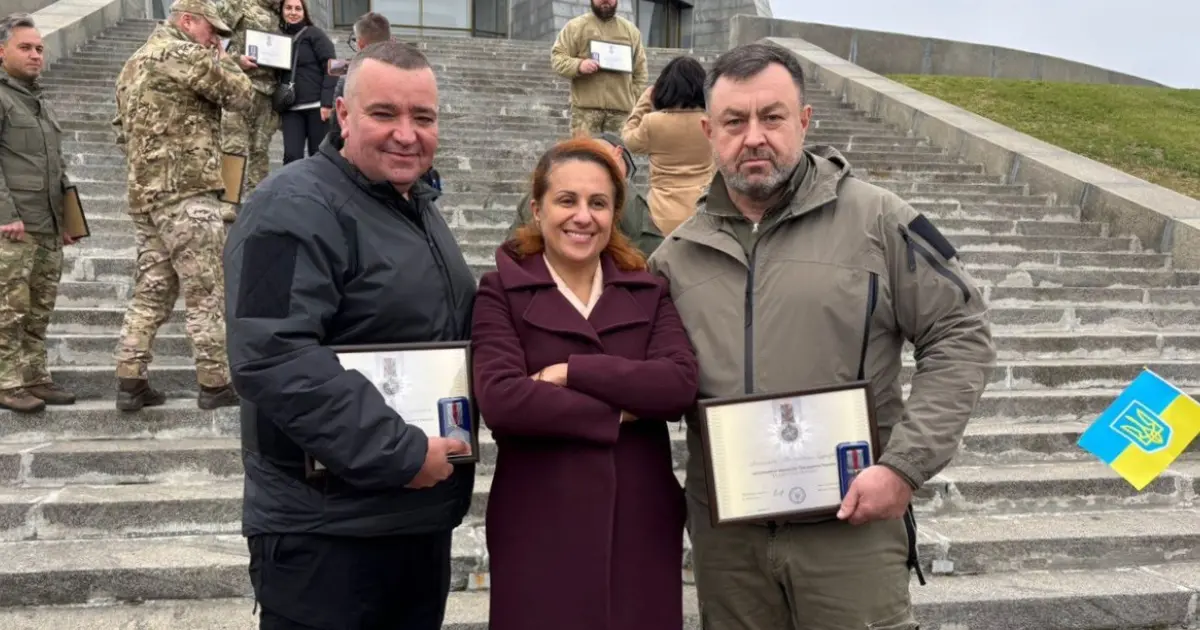 Костянтина Меньшікова та Олександра Літянського з Вінниччини відзначили нагородами Президента України