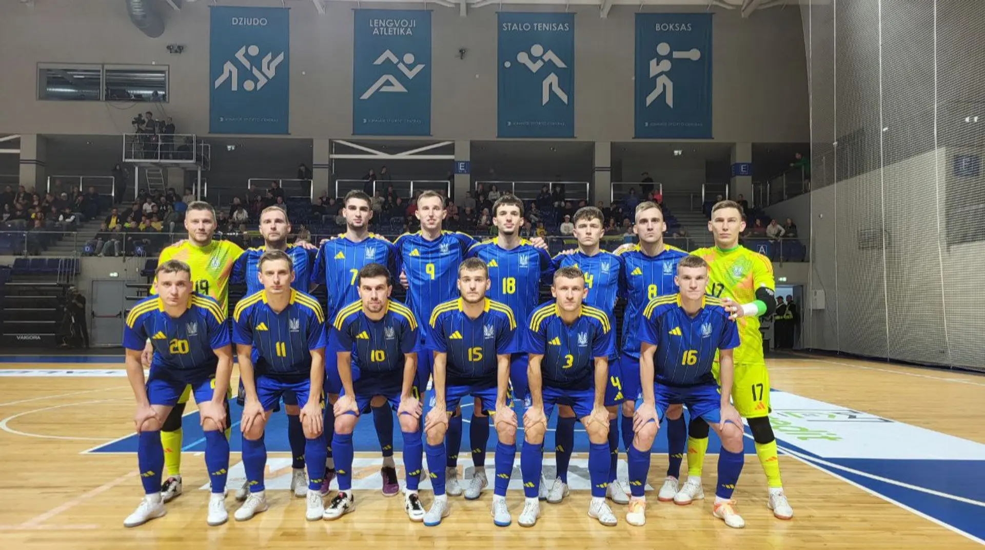 Збірна України з футзалу розгромила Литву у товариському матчі