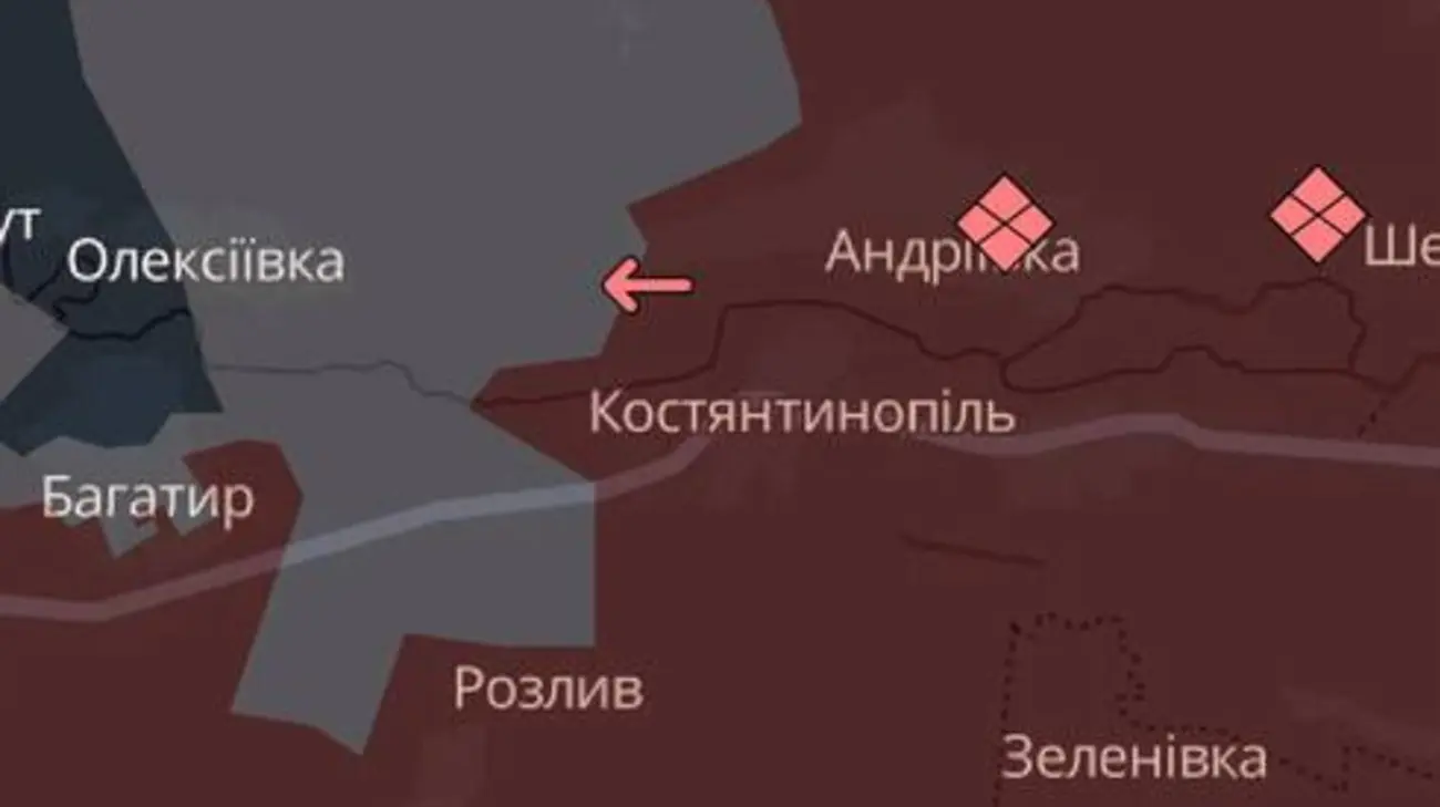 DeepState: Ворог окупував Андріївку та Костянтинопіль на Донеччині