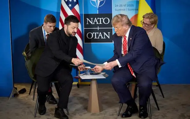 Зеленський заявив, що обговорює з Трампом "мегаугоду" про продаж зброї