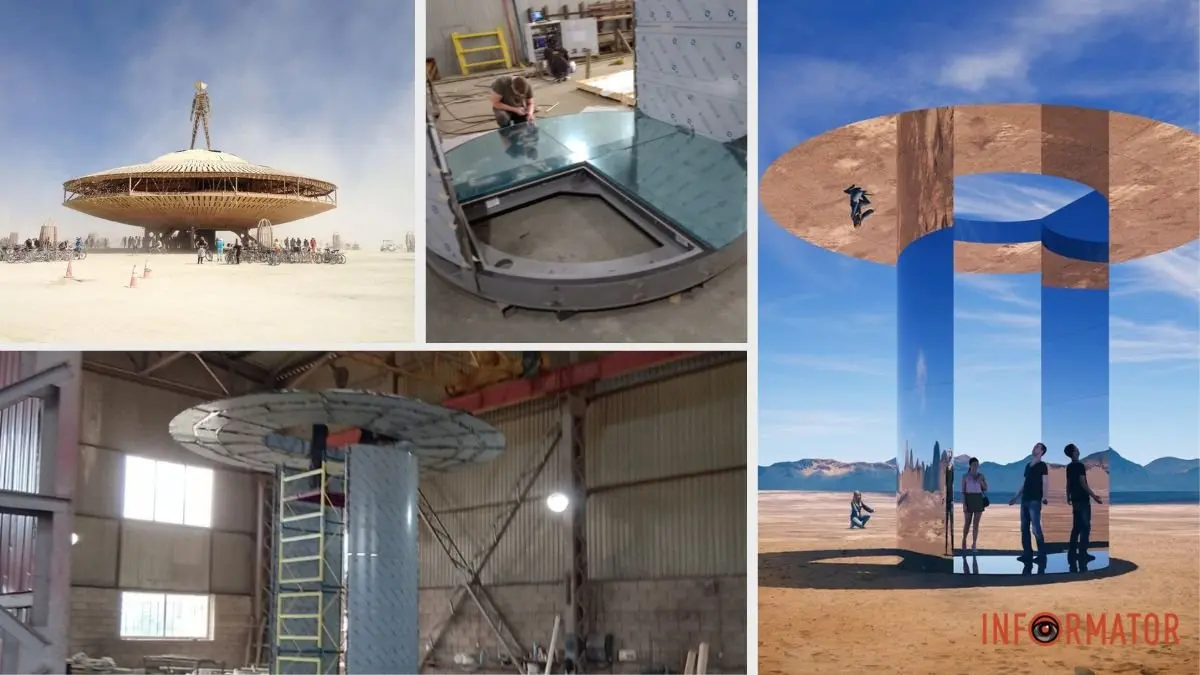 Робота митця з Дніпра Микола Каблуки невдовзі вирушить на фестиваль Burning Man у США