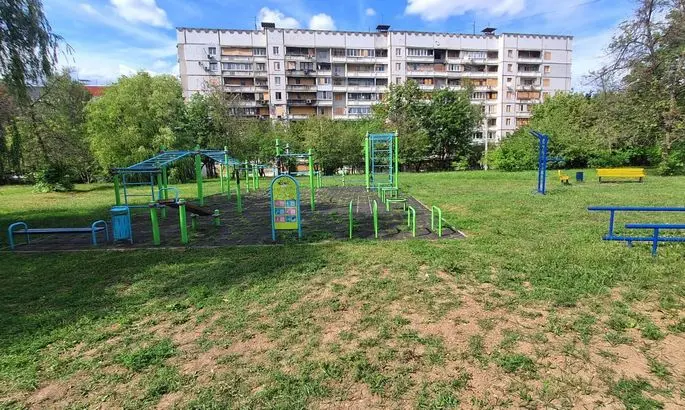 Спорт во время войны. Как выглядит инфраструктура в одном пострадавшем районе Харькова. ФОТО