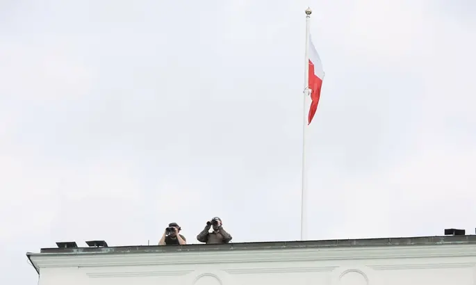 В Польше над правительственным кварталом обезвредили дрон - арестованы два белоруса