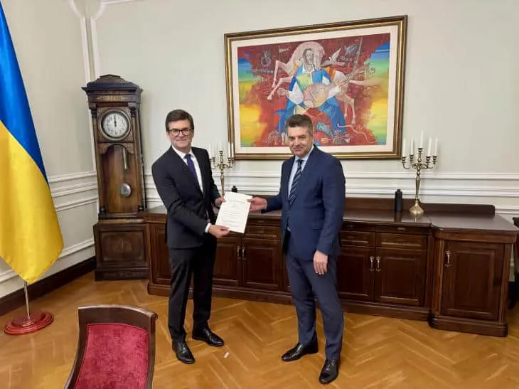 Новий посол Німеччини почав роботу в Україні