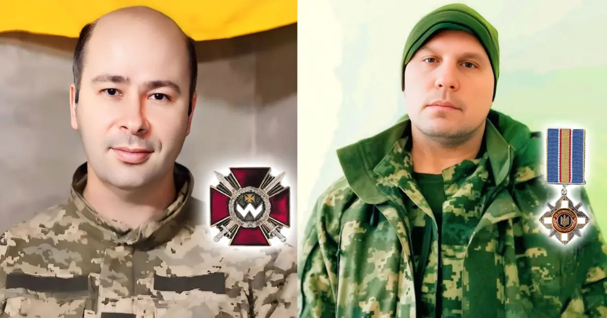 Двох захисників з Брацлавщини посмертно відзначили державними нагородами