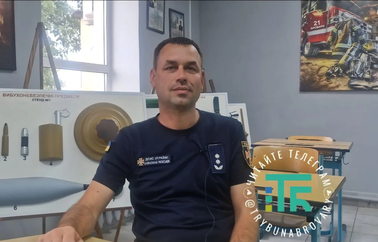 «Щораз, коли рятуємо людей, ніби народжуюся вдруге», – рятувальник із Броварів Микола Вакуленко