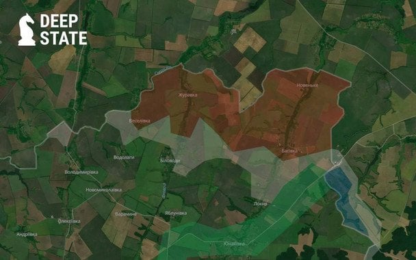 Росіяни закріпилися на Сумщині — DeepState
