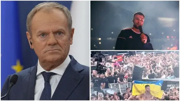 Українець з прапором УПА на концерті Коржа у Варшаві зробив заяву після погроз Польщі депортацією