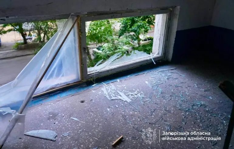 Росіяни двічі вдарили по Запоріжжю і околицях з РСЗВ, а також великою кількістю дронів — ОВА