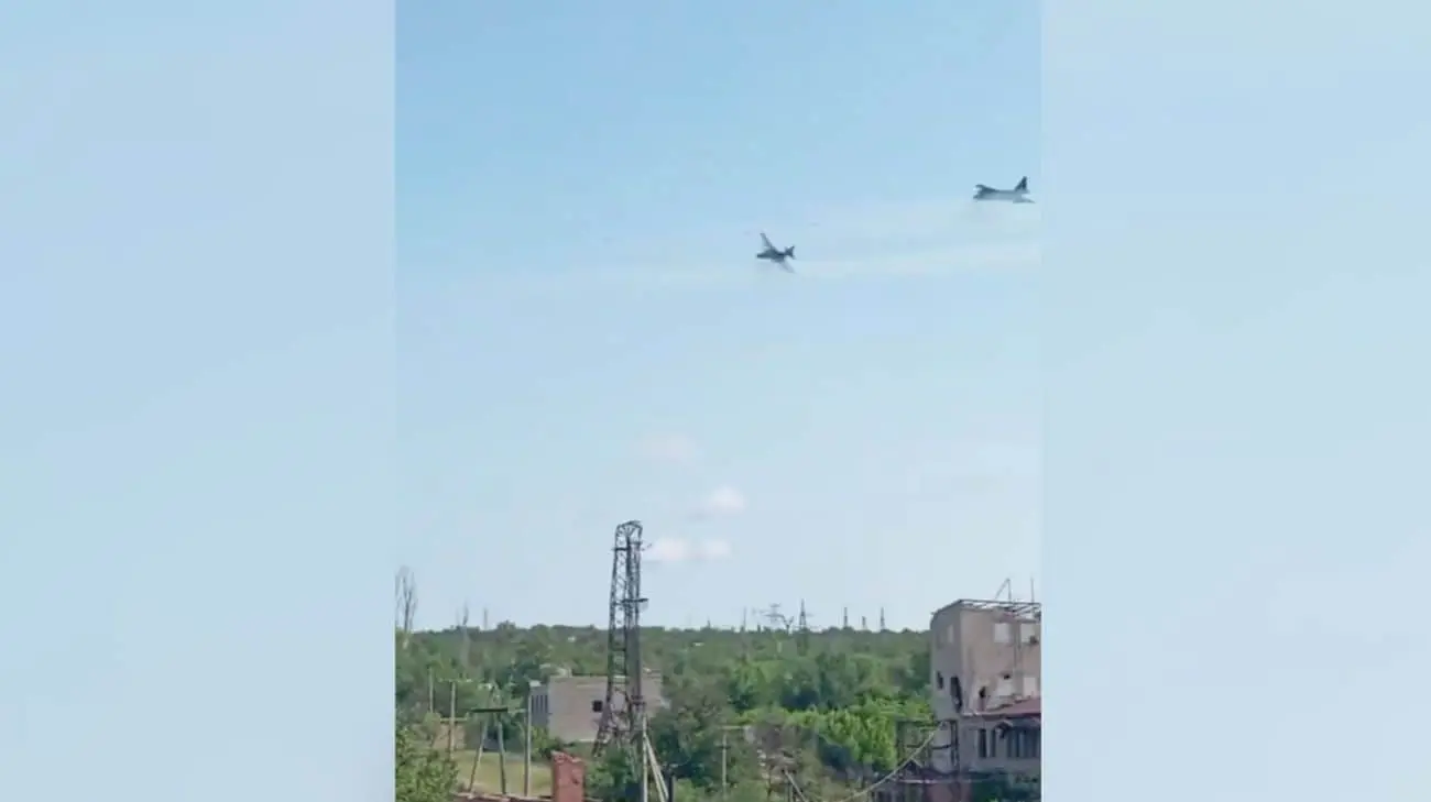 Соцмережі: На Донеччині впав російський Су-25, ймовірно, збитий "дружнім вогнем"