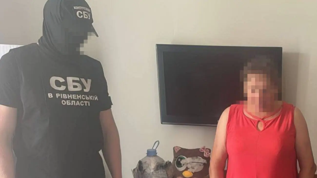 СБУ затримала жінку, яка на вказівку РФ планувала підірвати готель у Рівному
