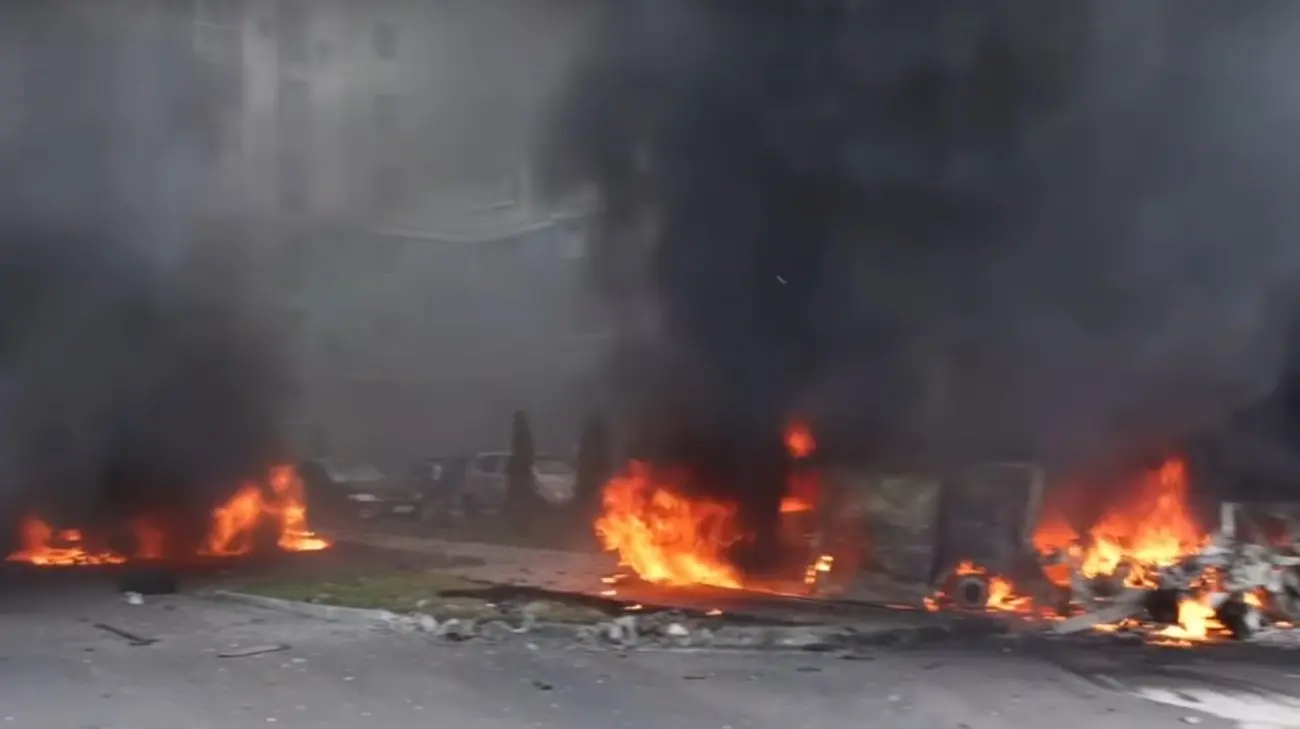 З'явилося відео перших хвилин після російського удару по Харкову