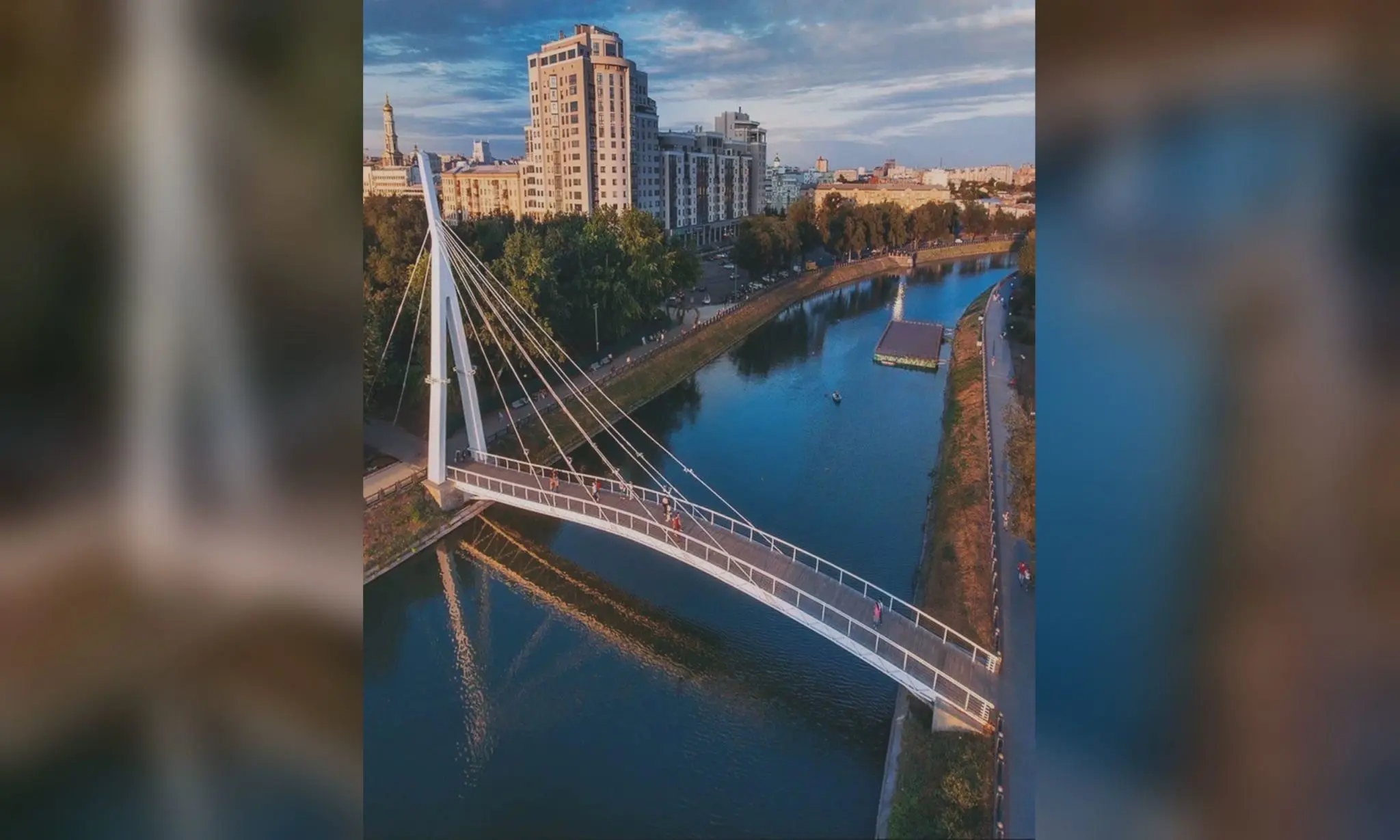 Відзавтра перекриють міст у сквері «Стрілка» в Харкові: чи надовго