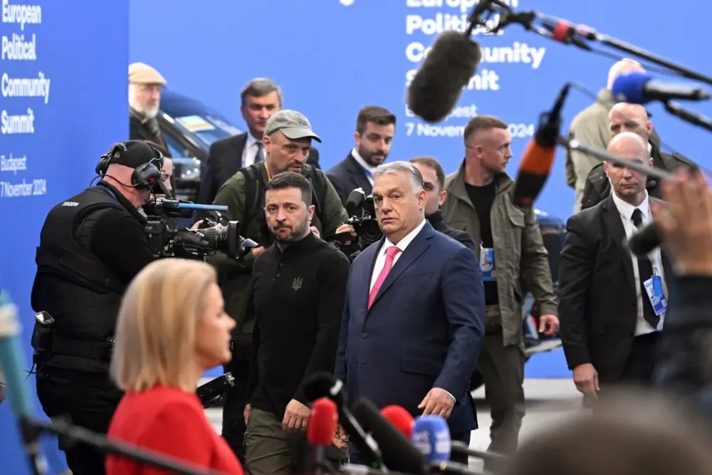 Зеленский об Орбане: Использует Украину и мое лицо для выборов, я не давал на это согласия