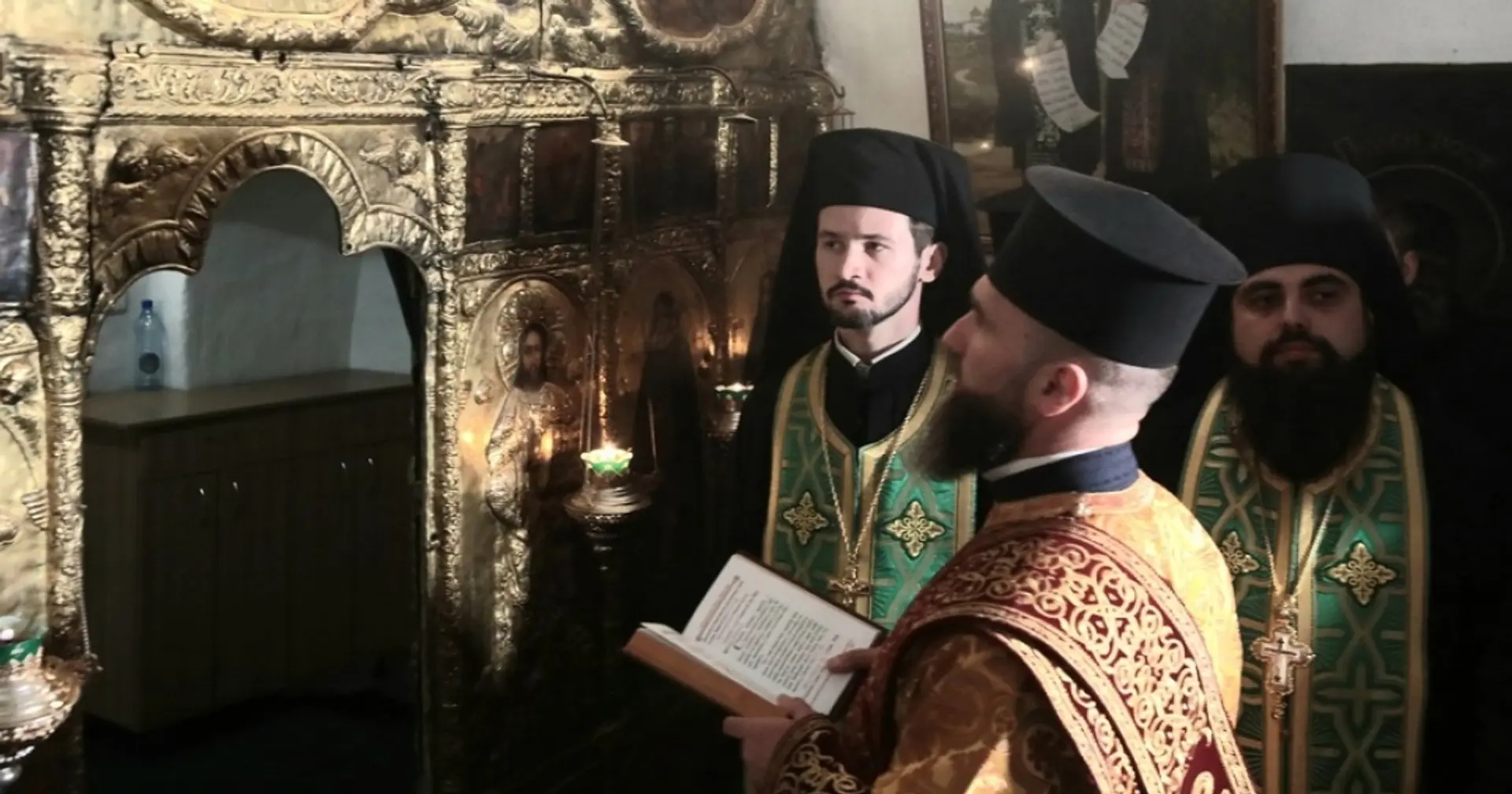Митрополит Епіфаній провів перше богослужіння у печерах Києво-Печерської лаври