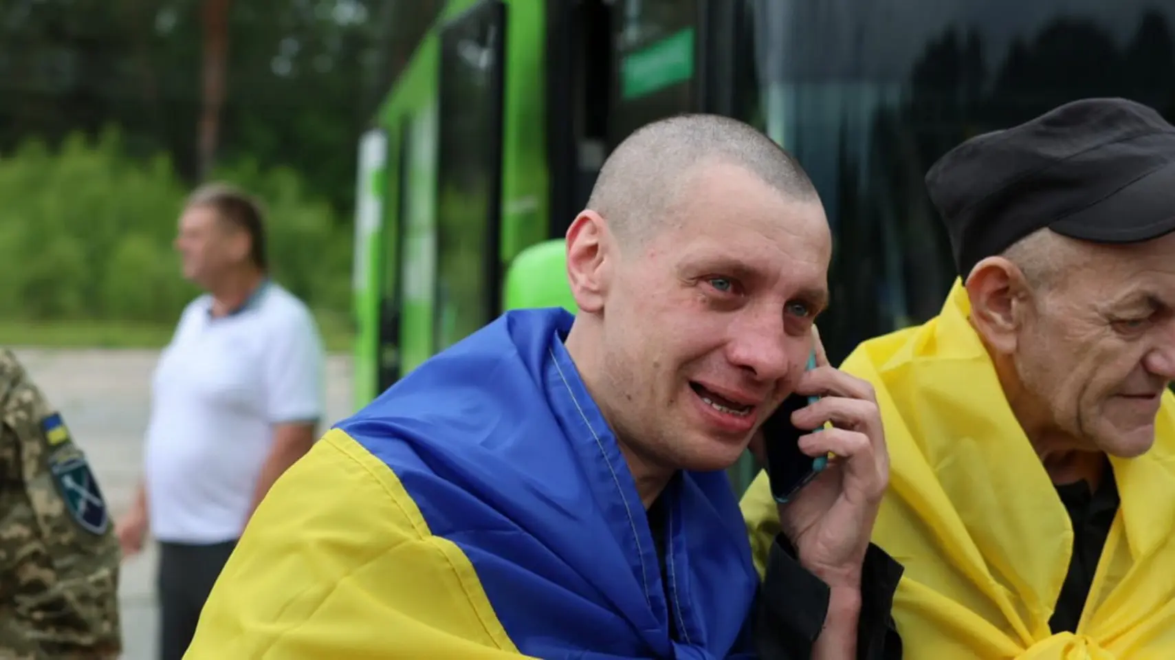 Додому з полону повернулися захисники, які перебували там понад два роки