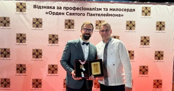 Кардіохірурга зі Львова нагородили «Орденом Святого Пантелеймона»