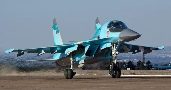 Сили оборони збили російський бомбардувальник Су-34, який атакував Запоріжжя