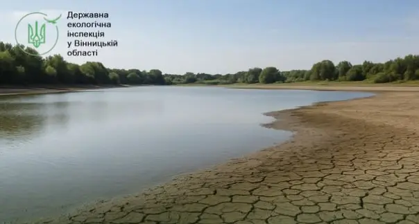Через кліматичні зміни на Вінниччині висихають річки та ставки