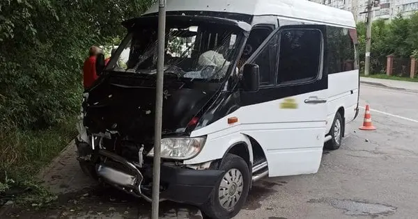 У Дрогобичі через ДТП загинув водій мікроавтобуса
