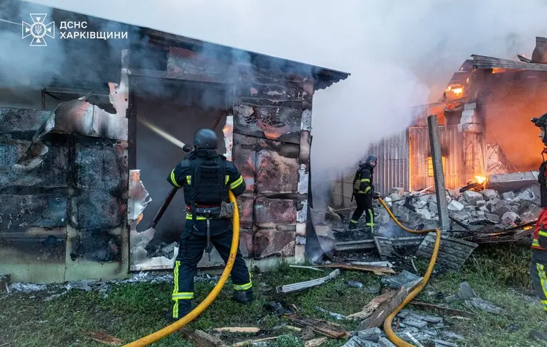 Росія атакувала Україну 95 дронами, є прильоти в семи локацях