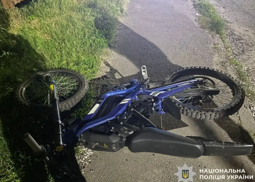 На Вінниччині в ДТП постраждало троє мотоциклістів, серед них 14-річний хлопець