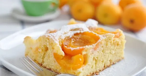 Шарлотка з абрикосами. Рецепт дня
