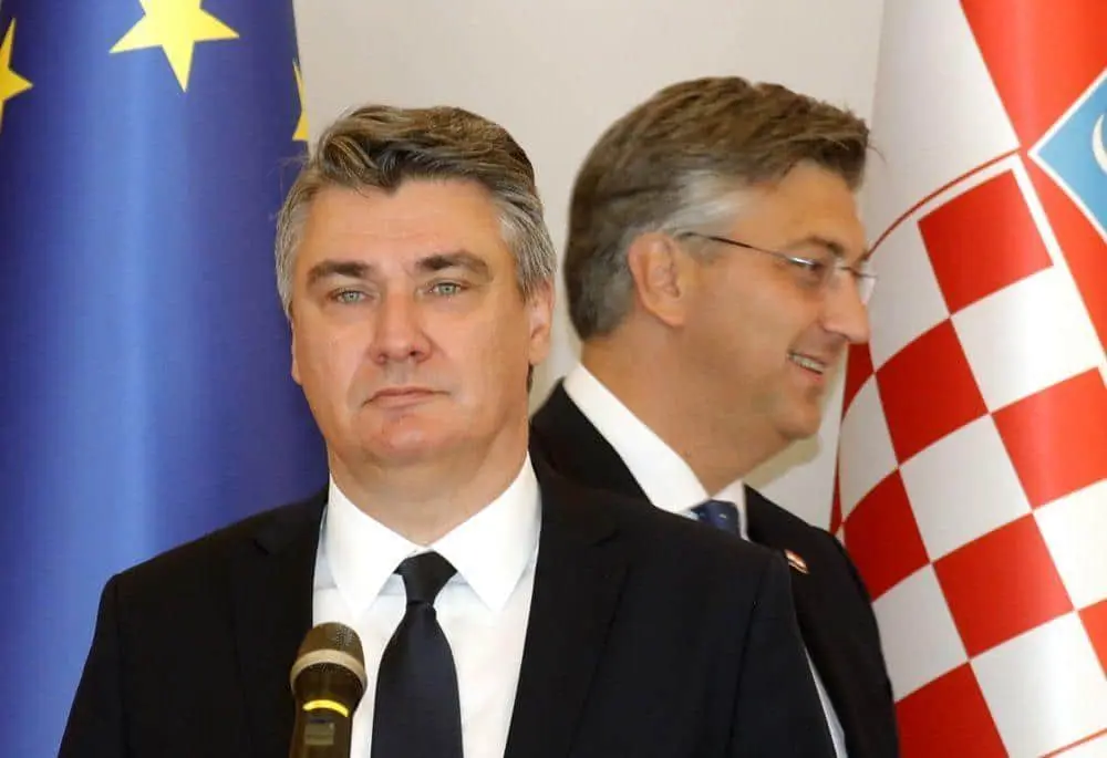 "Відстоює позицію Кремля": прем&#700;єр Хорватії накинувся на проросійського президента