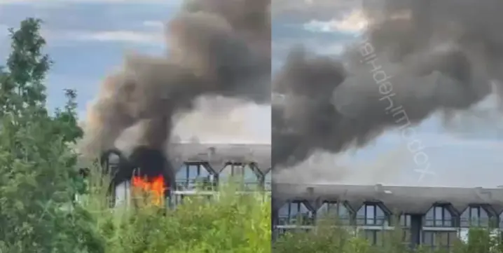 У Чернівцях на Яблунівській спалахнула новобудова