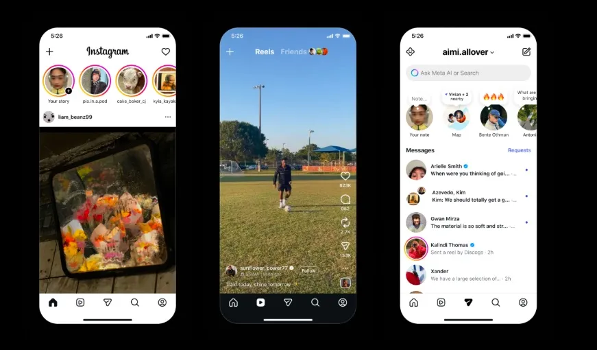 Instagram тестує інтерфейс, орієнтований на Reels