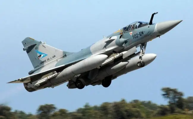 В Україні розбився винищувач Mirage-2000, пілот врятувався