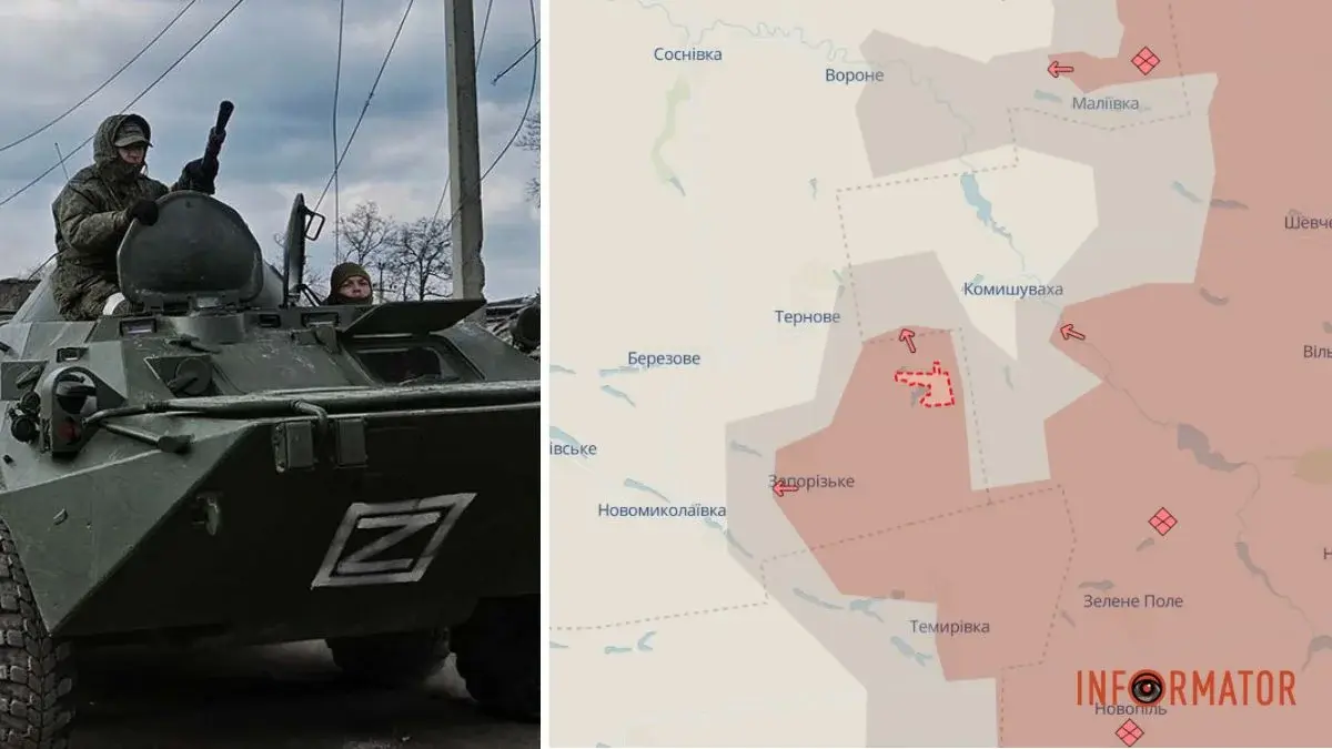 У DeepState заявили, що ворог зайняв Запорізьке та Новогеоргіївку у Дніпропетровській області: у ЗСУ спростовували просування