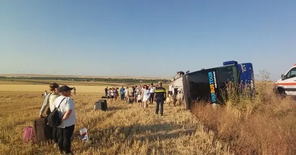 У Румунії перекинувся автобус із понад 60 українцями