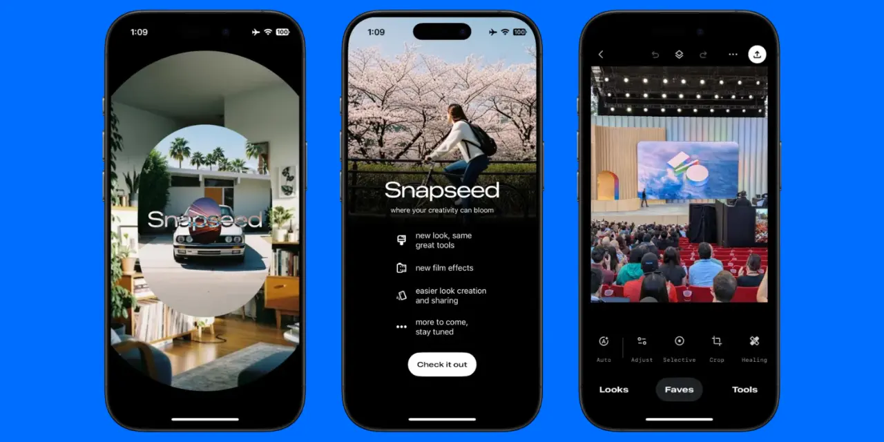 Google несподівано повернув Snapseed з масштабним оновленням 3.0 на iPhone