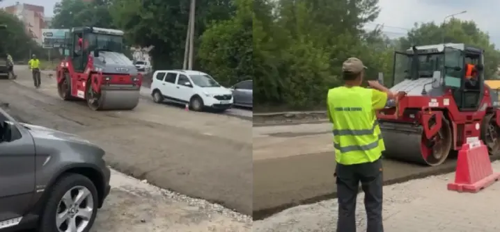 «Заберете за два дні»: у Чернівцях автівки опинились у пастці через ремонт дороги