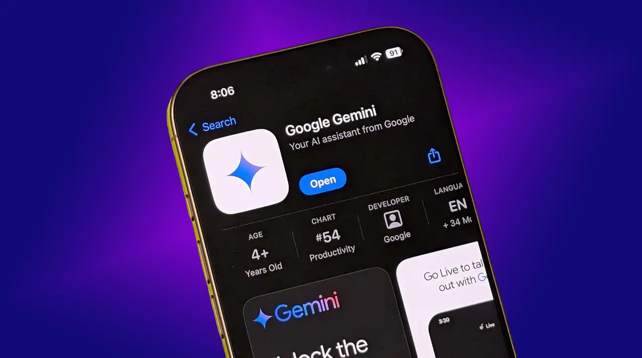 Google Gemini стала найпопулярнішим безкоштовним додатком для iPhone