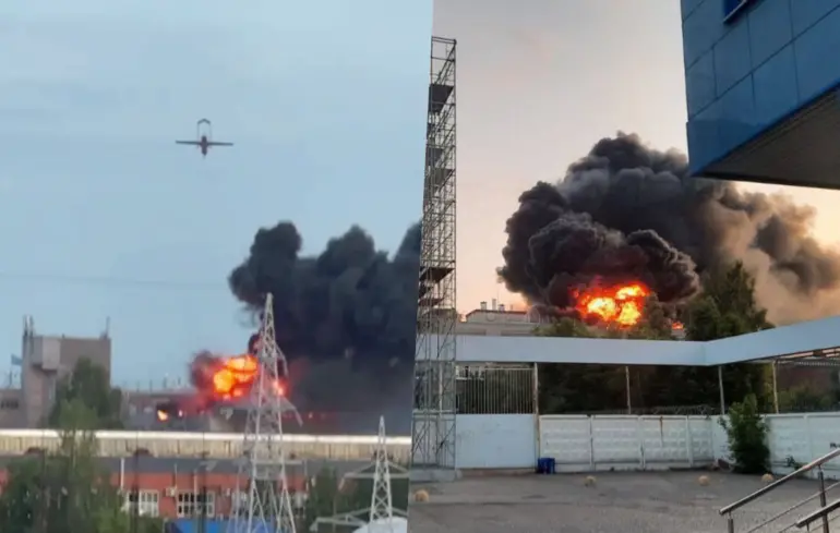 У Генштабі підтвердили ураження в Чебоксарах заводу з виробництва компонентів для "шахедів" та ракет