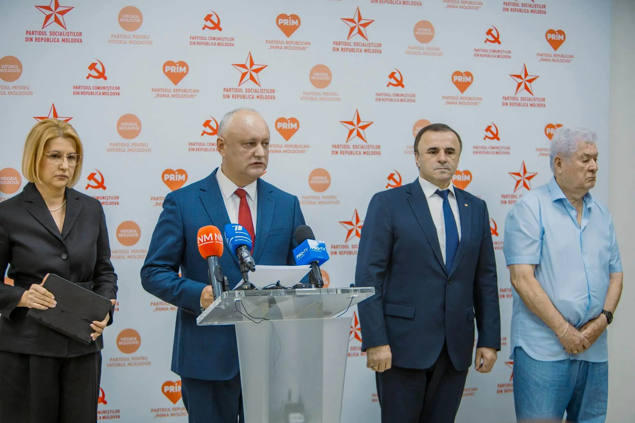 Блок проросійських партій оголосив про масові протести у Кишиневі
