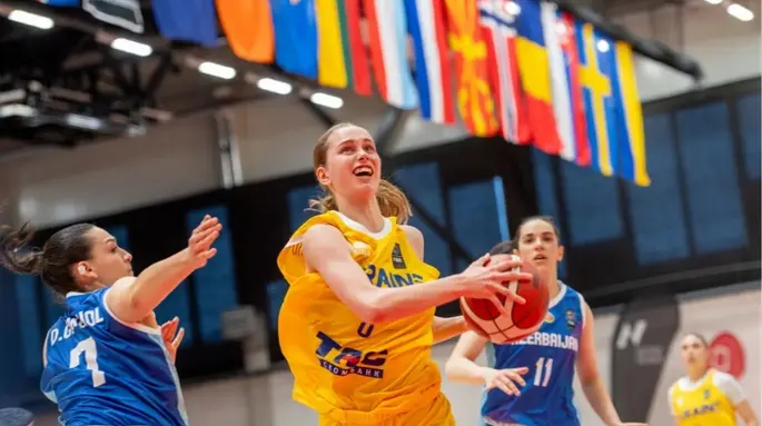 Жіноча збірна України U-18 здобула другу перемогу на Євробаскеті-2025