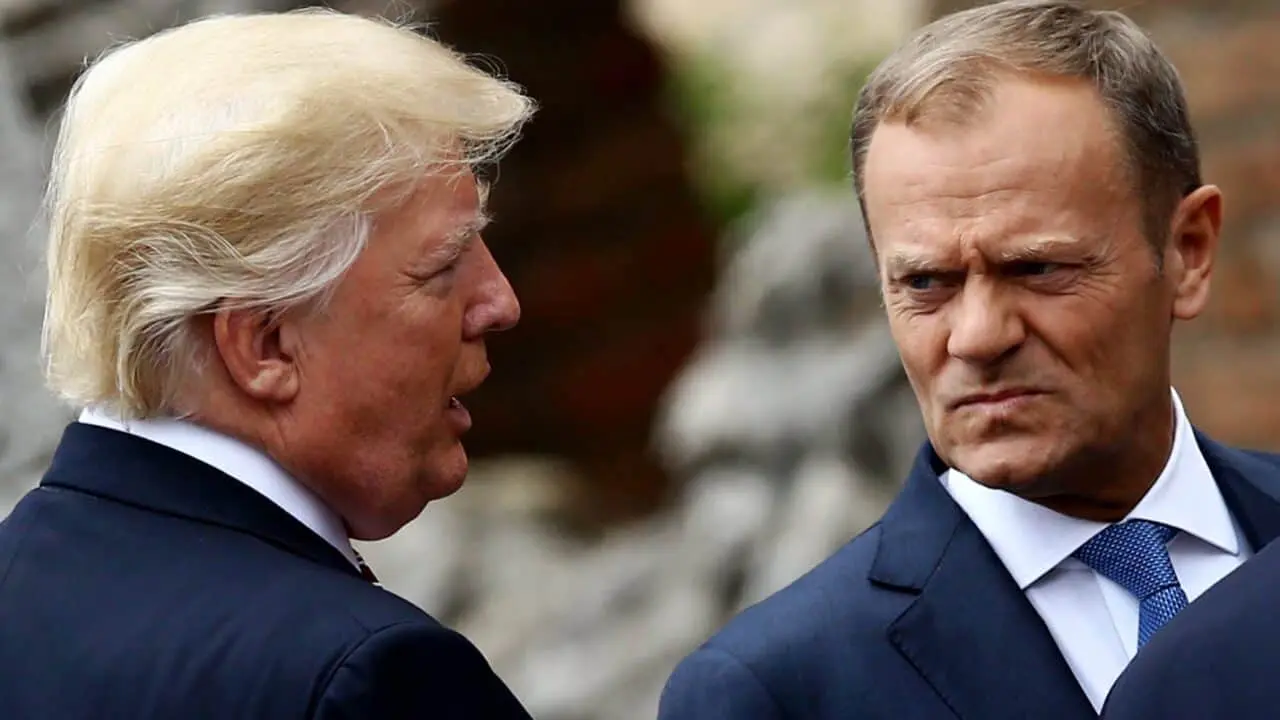 Туск іронічно відреагував на слова Трампа про "помилковий" заліт дронів РФ