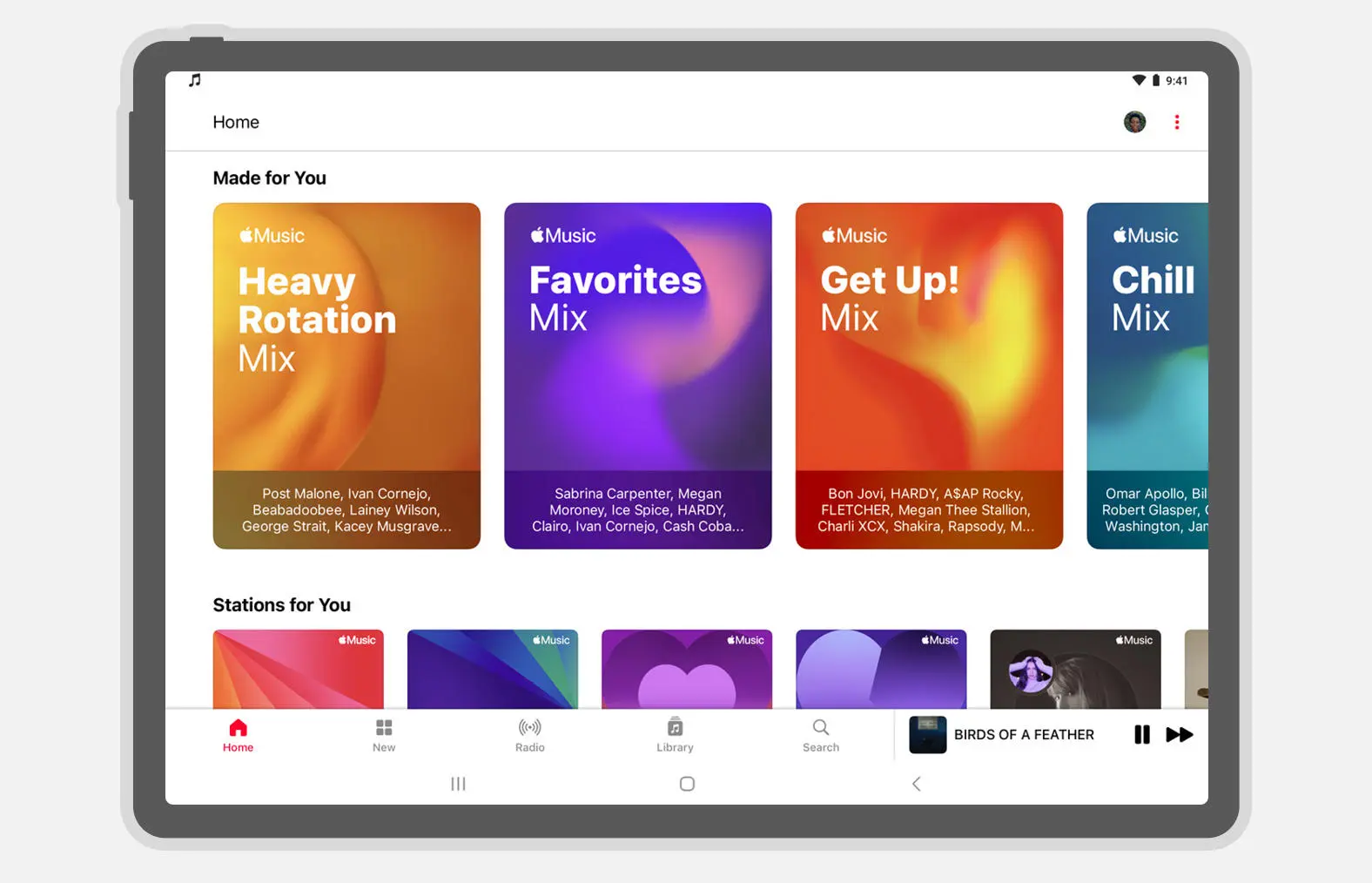 Apple Music для Android отримав новий дизайн