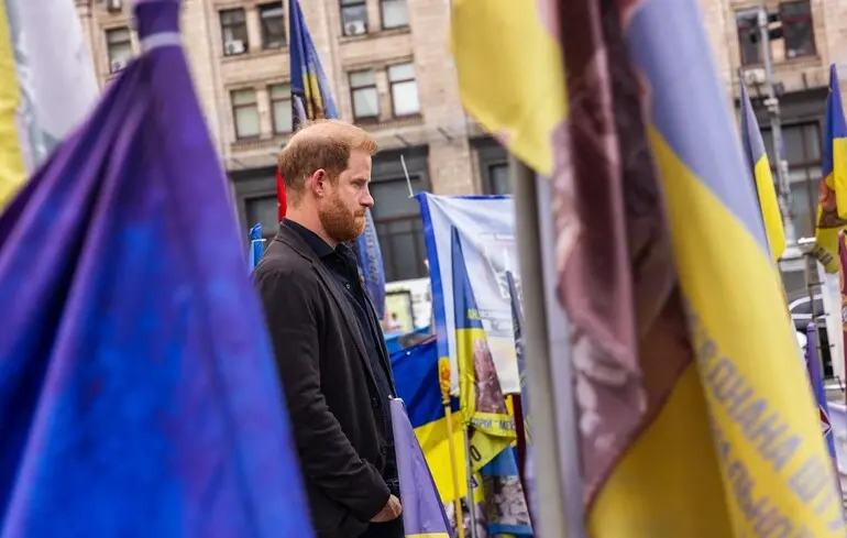 "Це одна з найсумніших і водночас найпрекрасніших речей": принц Гаррі про меморіал загиблим на Майдані
