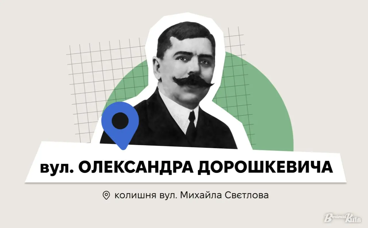 Вулиці Києва змінюють назви: на честь літературознавця Олександра